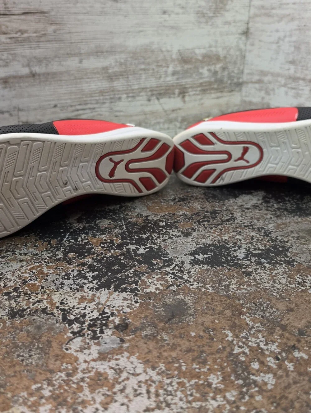 Mens Puma Scuderia Ferrari Drift Cat Driving Shoes Sz 10 Used 306818-01 - Picture 11 of 11